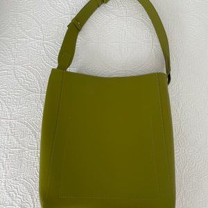 Everlane Italian Leather Studio Bag Moss Green Purse